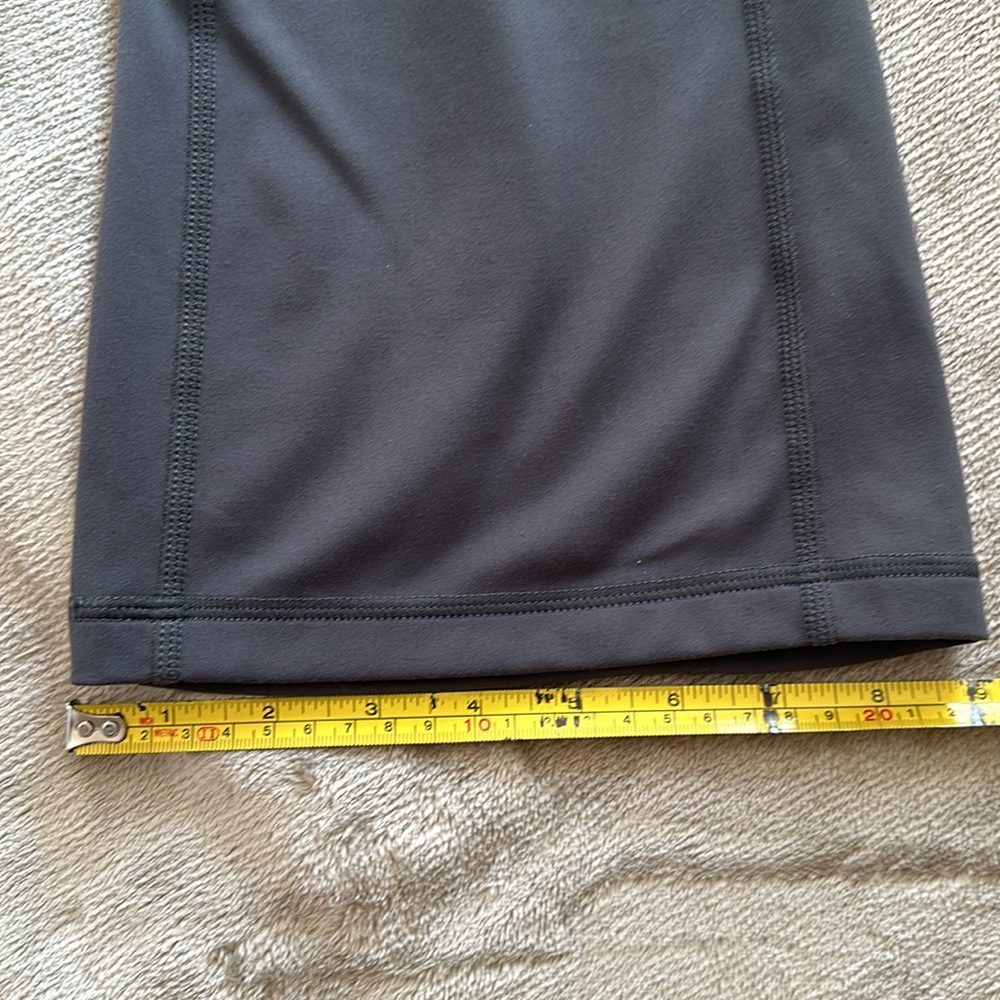 Oasis PureLuxe High-Waisted Pocket Kick Flare XXS Onxy Grey - Picture 4 of 9